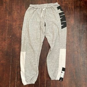 PINK Grey Joggers